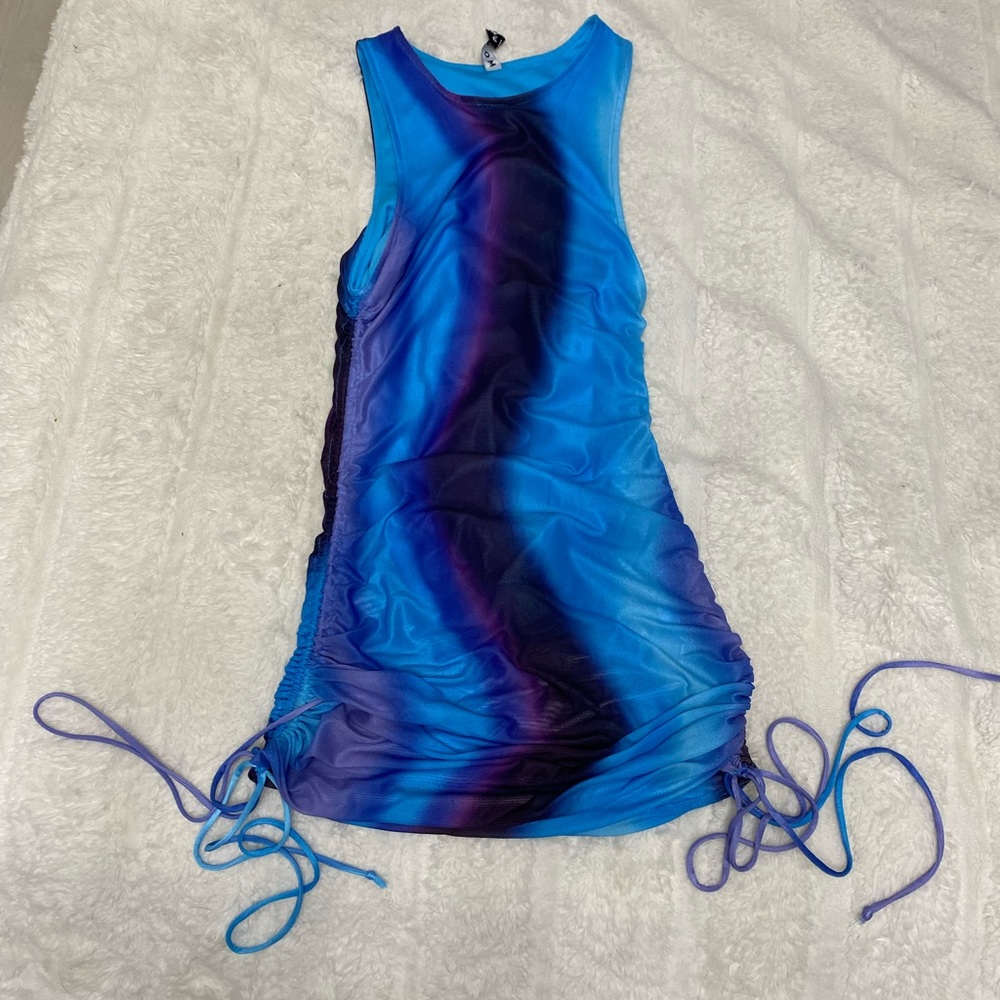 Motel Rocks Tye Dye Mini Dress